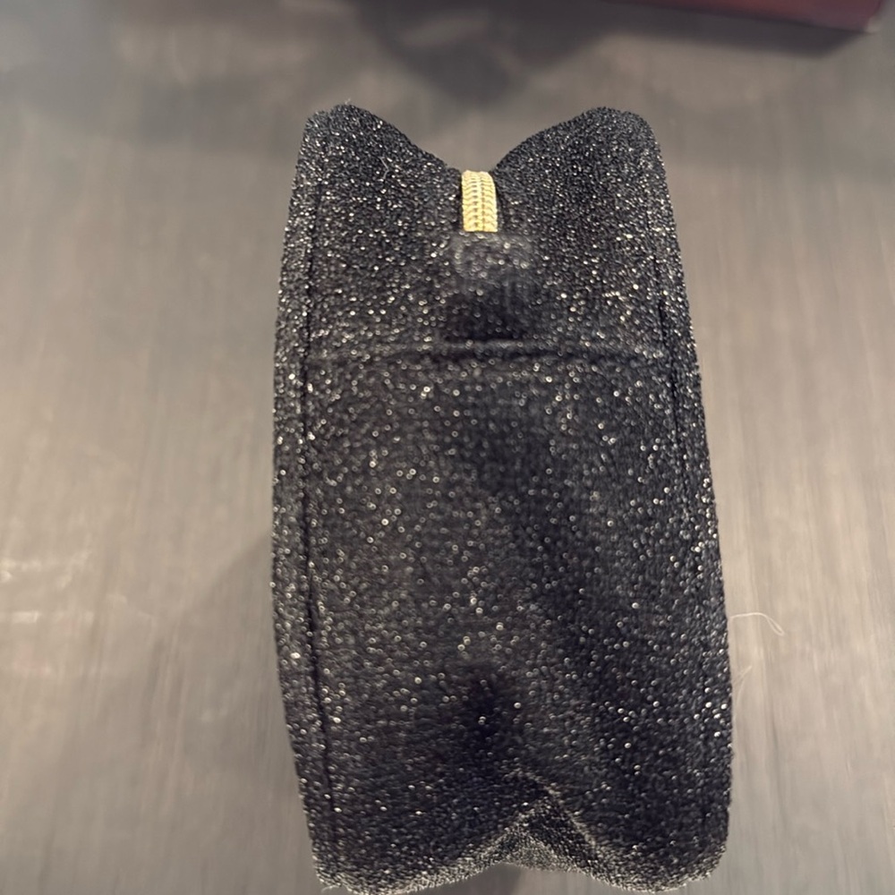CHANEL Black Shimmer Cosmetic Pouch - Picture 6 of 7